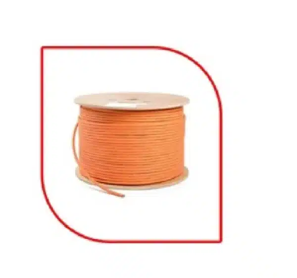 ProLink CAT6 U/UTP CABLE 4 PAIR 23 AWG0.57mm Orange RIB (PL-C6-PVC-OR)
