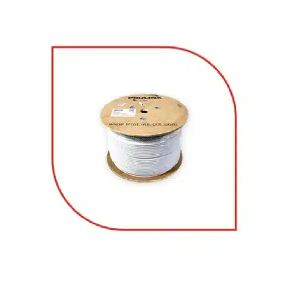 ProLink CAT6A U/UTP Cable 4 PAIR 23 AWG (PL-C6A-LSZH-W) BSMART Networks
