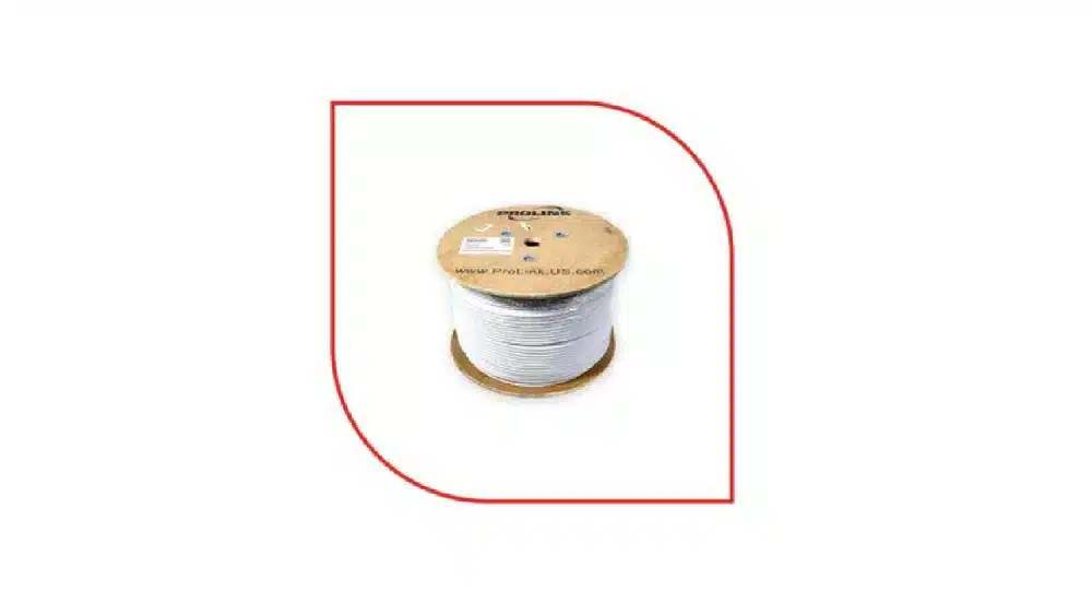 ProLink CAT6A U/UTP Cable 4 PAIR 23 AWG (PL-C6A-LSZH-W) BSMART Networks