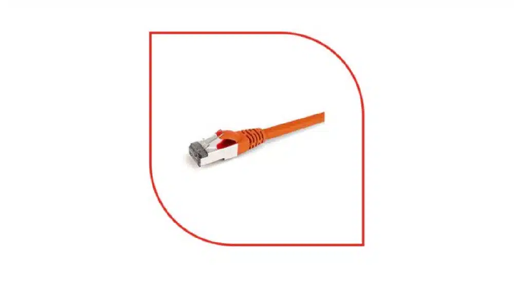 ismart-Patch-Cord.webp ProLink CAT6A S/FTP Patch cord,5m,LSZH Orange - ismart Patch Cord