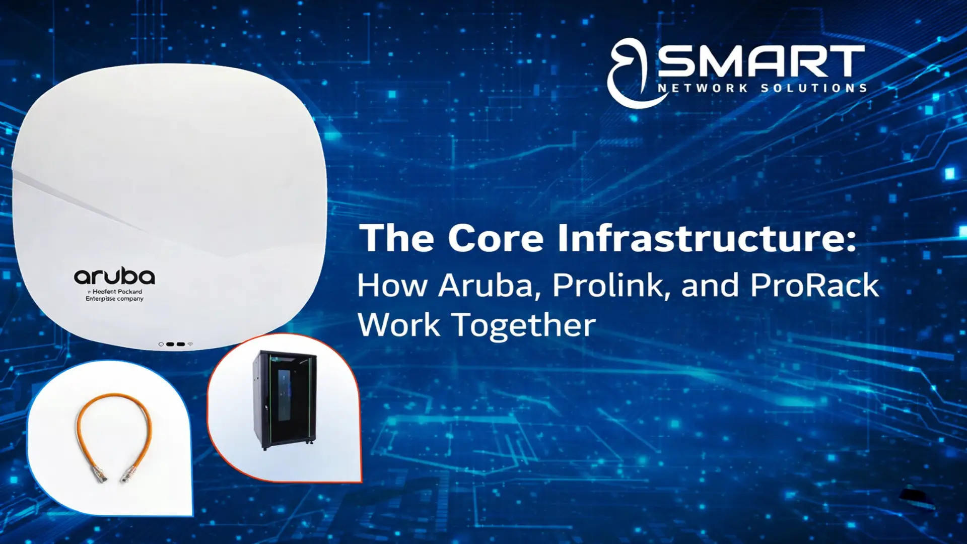 Building a Business Communication System with Aruba, Prolink, and ProRack 2 The Core Infrastructure How Aruba, Prolink, and ProRack Work Together